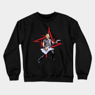 Heavy Metal Star Crewneck Sweatshirt